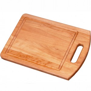 wooden kitchen cutting board made of maple